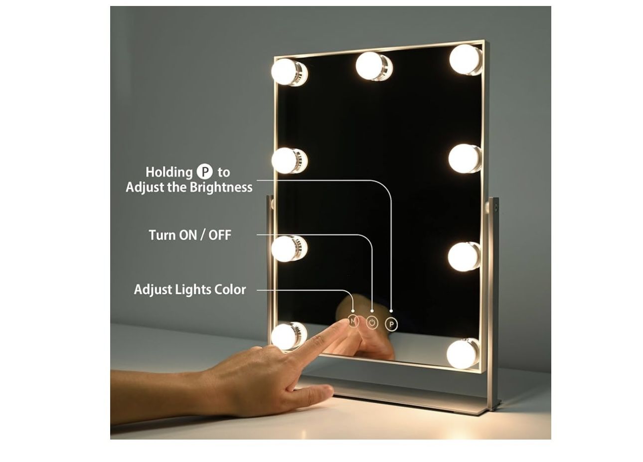 Vanity Mirror with Lights Factory Sealed  Elegance Looks & Quality 