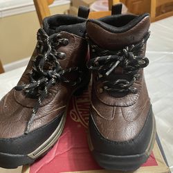 Timberland - Genuine Dark Brown and Black leather Boots