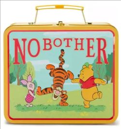 Winnie the Pooh Metal Tin Lunch Box