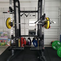 New Functional Trainer / Smith Machine Combo With Power Rack