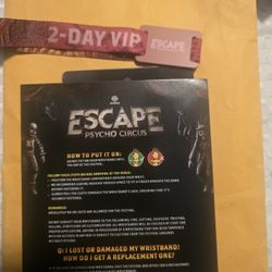 2025 Escape Psycho Circus