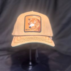 Vintage Embroidered Animal Patch Trucker Cap 