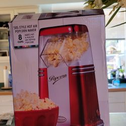 Vintage Style Air Popper for Popcorn