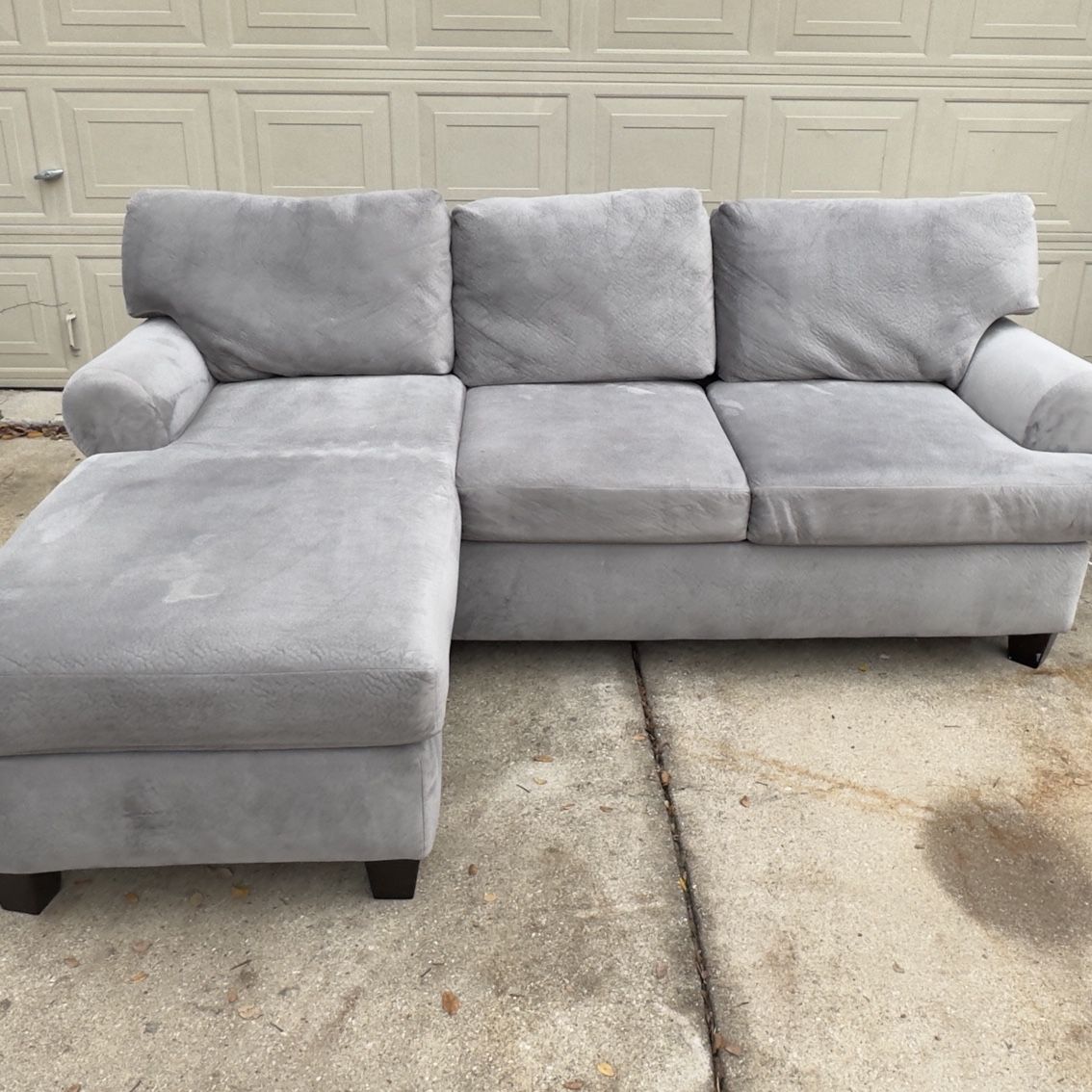 Couch with Chaise Free Delivery 
