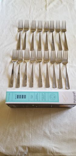Silverware Set 27 Piece Matching Forks