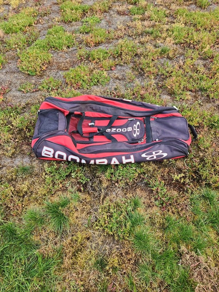 Large Red Boombah Sports Bag