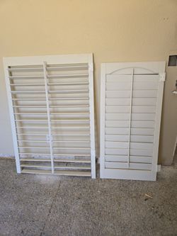 Vinyl Shutters