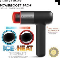 Sharper Image Power Percussion Pro – Deep Tissue Muscle Recovery Massager       