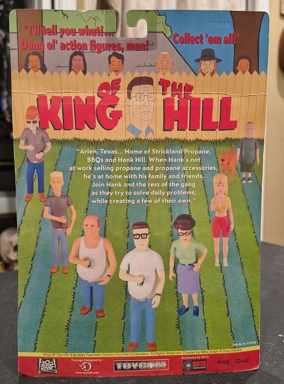 2003 King of the Hill Bobby Hill Figure