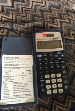 TEXAS INSTRUMENTS TI-30XIIS
