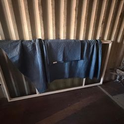 120” x 60” Sliding Glass Door – New (White Frame)