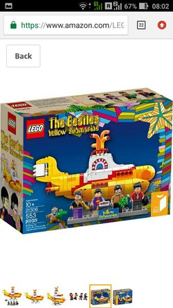 LEGO set 21306 "The Beatles yellow submarine" - RARE  brand new