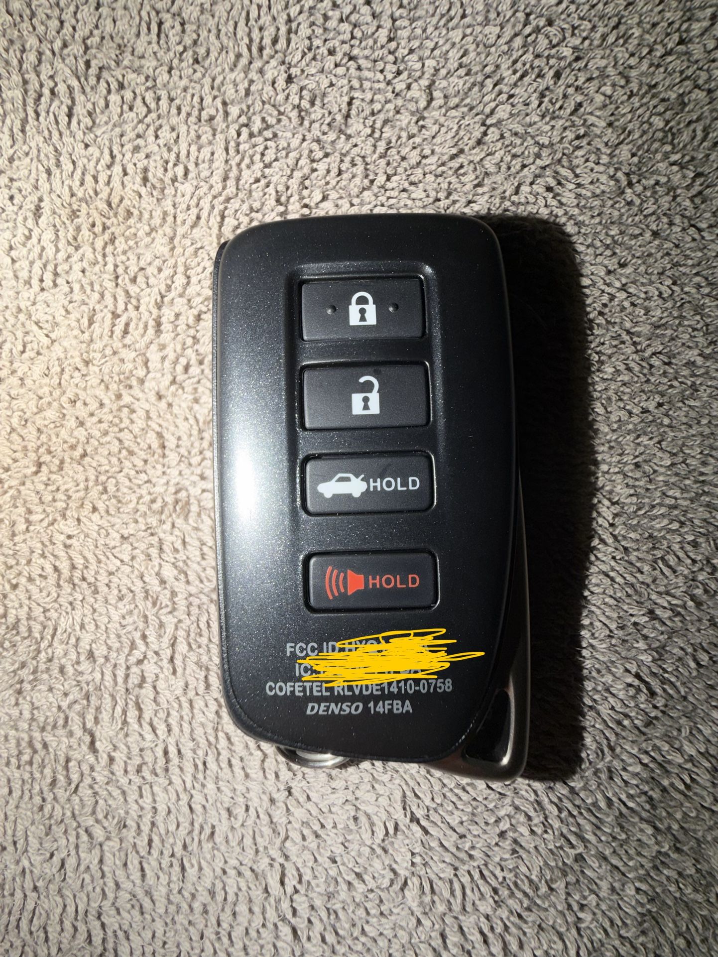 Lexus Key Fob 