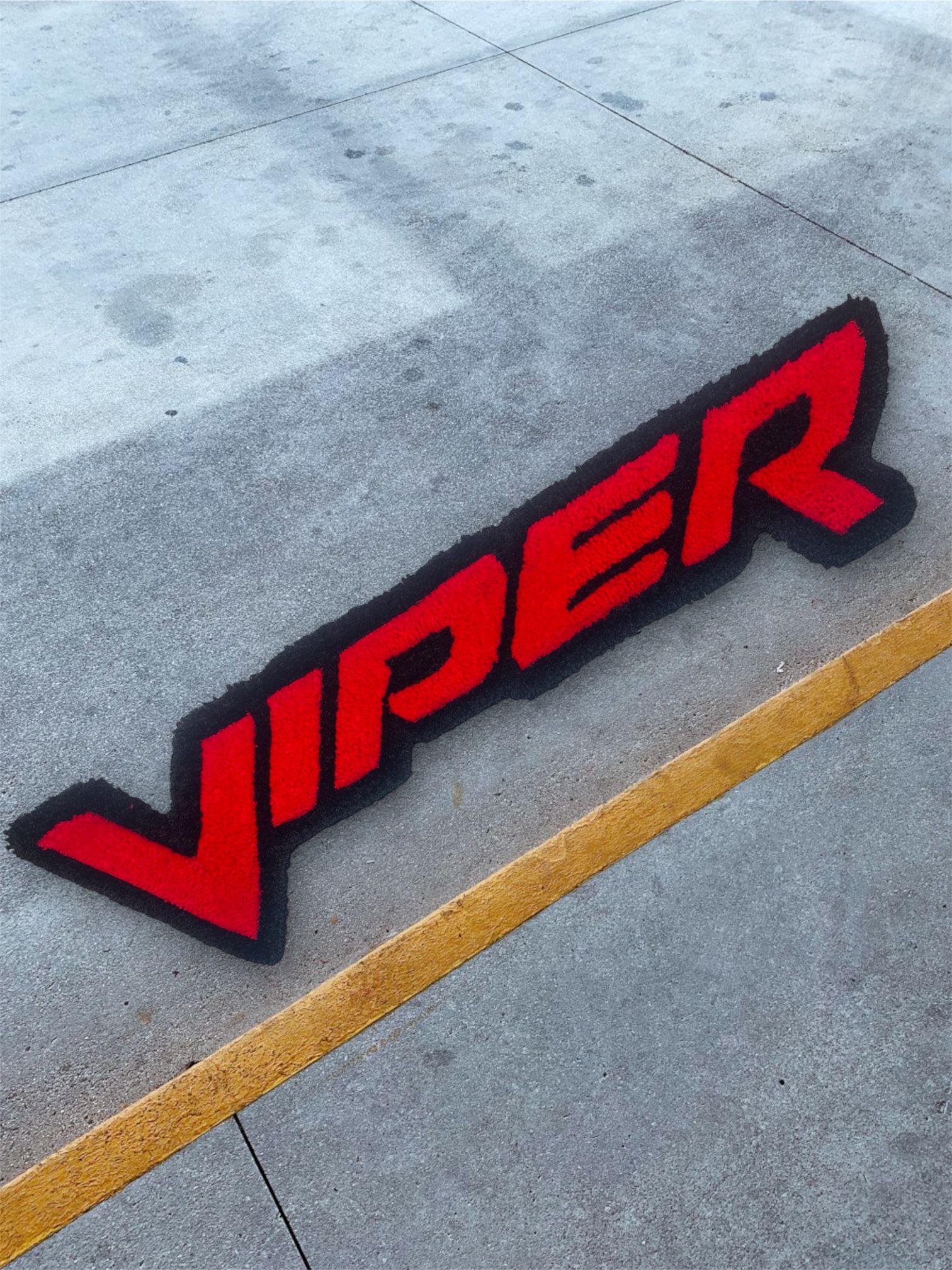 Dodge Viper Rug