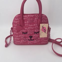 NWT Betsey Johnson Pink Kitty Cat Purse
