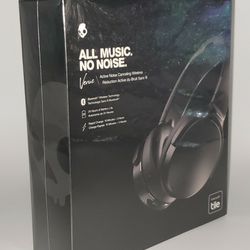 S6HCW-L003  NEW SEALED- Skullcandy Venue Wireless Noise Cancelling Over-the-Ear Headphones - Black
