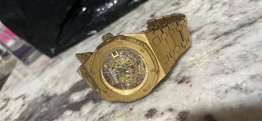 Audemars Piguet Royal Oak Skeleton Gold Watch