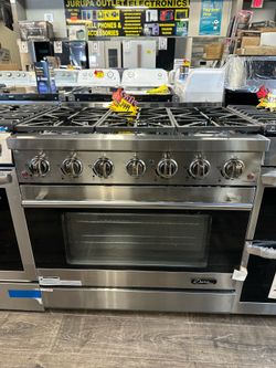 Duro 36” Gas Stove Read Description