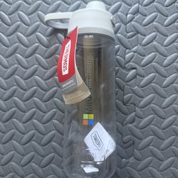 Microsoft Teams Thermos 24 oz Hydration Bottle w/ Rotating Intake Meter, New!