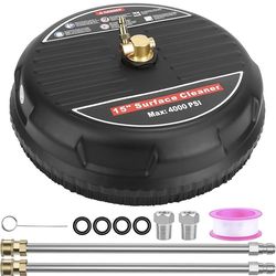 15'' Pressure Washer Surface Cleaner, 4000PSI For Sale $27.00 50%+ OFF Retail $55.84 NEW IN BOX