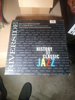 Jazz vinyl box set riverside lps history of classic jazz