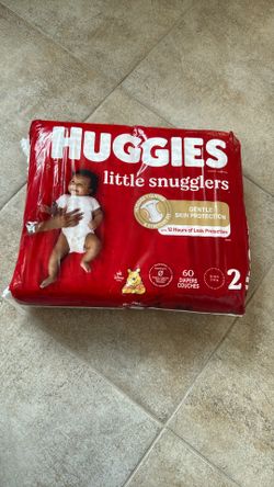 Huggies Size 2 Diapers 60 Total