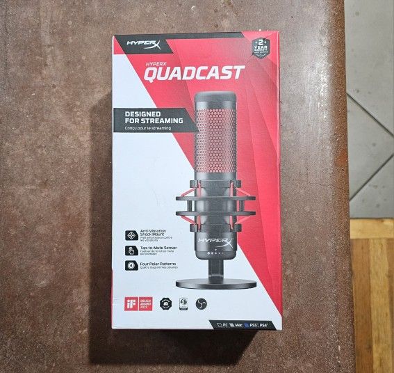 Hyper X Quadcast Mic