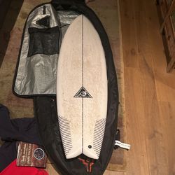 5”8 x 19 1/4 x 2 3/8 Quad Fish