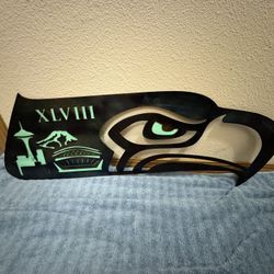 Championship Seahawks Wall Mount Sign 