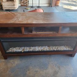 Fireplace TV Stand