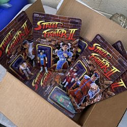 Street Fighter Action Figure Set