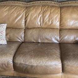 Real Leather Couches 