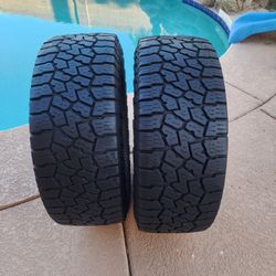2 Wildpeak 285/65R18 Tires
