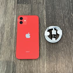 iPhone 12 Red UNLOCKED FOR ALL CARRIERS!