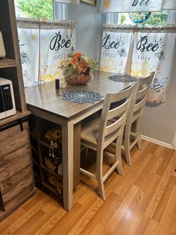 Ashley dining kitchen table set