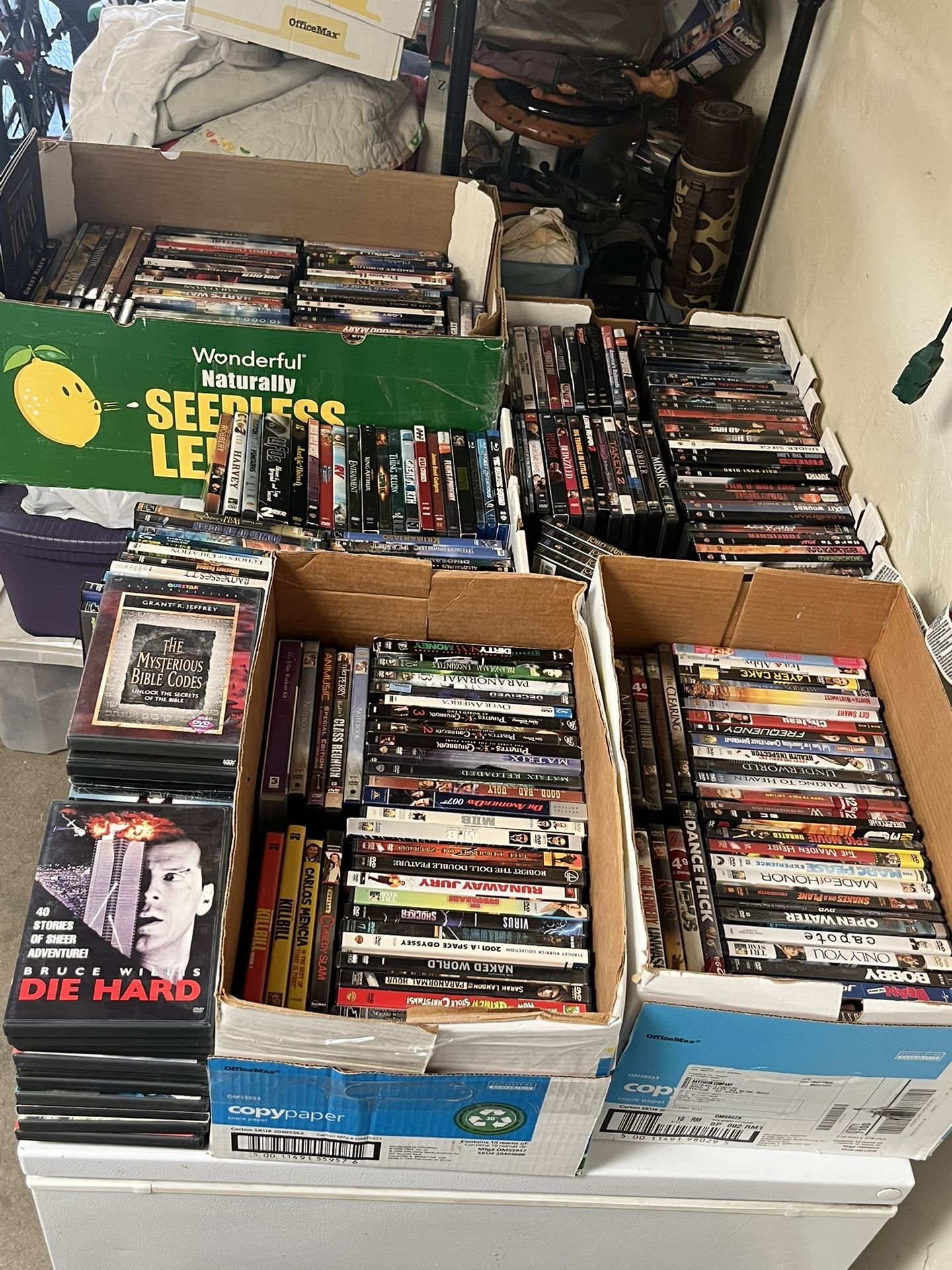 Huge DVD Lot Almost 300 DVD’s
