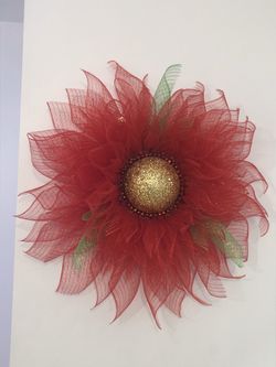 14 inch Deco mesh pointcetta