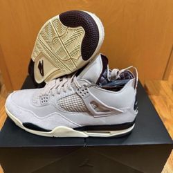 Air Jordan 4 Retro x A Ma Maniere W.Y.W.S  FZ4810-200 Size 13.5 Womens/ 12 Mens Brand New