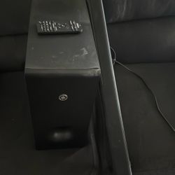 Yamaha Sound Bar And Speaker 