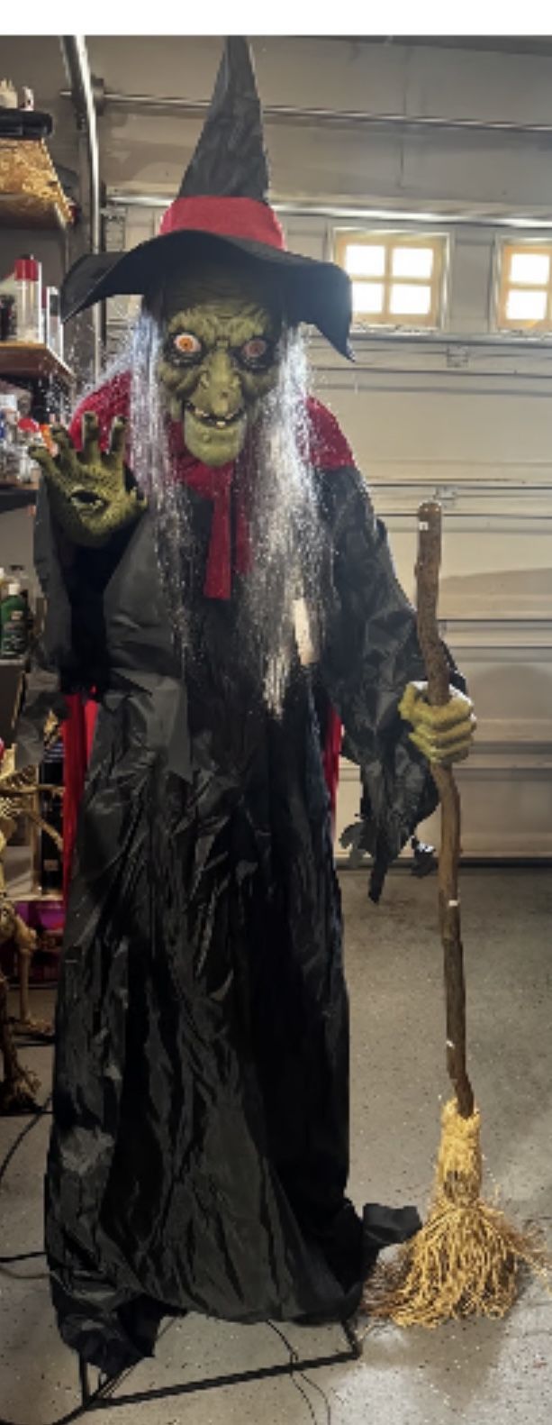 Witch Spell Casting Animatronic 
