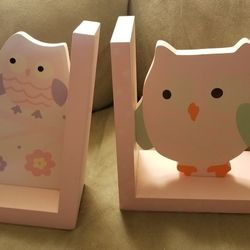Owl Bookends Set