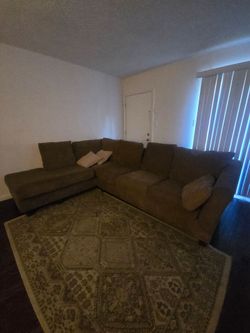 BROWN SOFA COUCH