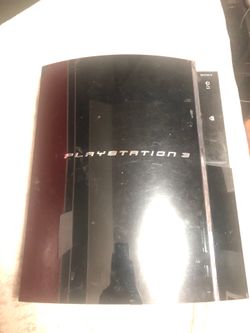 PS3 console and 1 controller