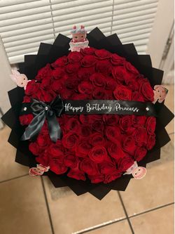 Ramo buchon roses flower bouquet