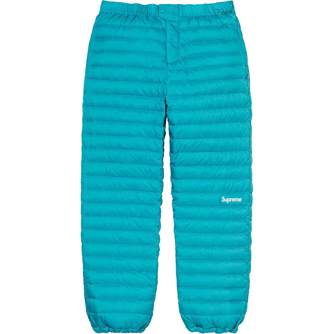 Supreme Micro Down Pants Teal