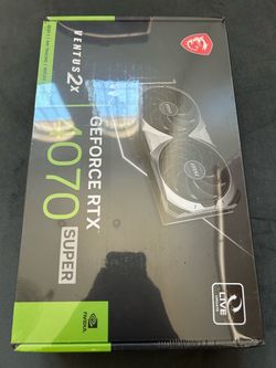 MSI GeForce RTX 4070 Super Ventus 2X GPU