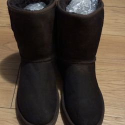 Dark Chocolate Brown Slip On Uggs Size 8