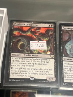 Magic the gathering. Persistent Constrictor