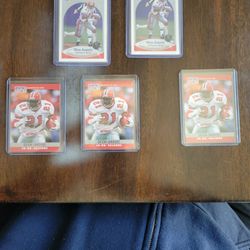 Football Cards (Deion Sanders Lot)