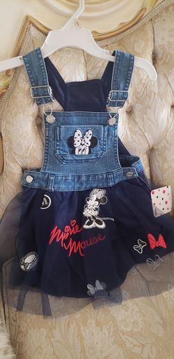 New Minnie mouse overall-24 months